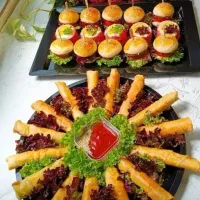 تهیه انواع فینگرفود و دسر و ژله