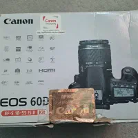 دوربین Canon EOS 60D با لنز 18-55mm|دوربین عکاسی و فیلم‌برداری|تهران, حکمت|دیوار