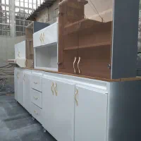 6متر کابینت فلزی دست دوم اشپزخانه در حد نو|مصالح و تجهیزات ساختمان|شیراز, ماه فیروزان|دیوار