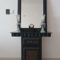 آینه کنسول با شمعدان شیک و مینیمال