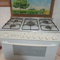 اجاق گاز فر دار ۵ شعله سنسون