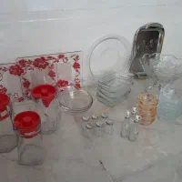 ظروف شیشه ی سالم