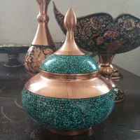 صنایع دست مس و فیروزه کاری خاتم|صنایع دستی و سایر لوازم تزئینی|آستانه اشرفیه, |دیوار