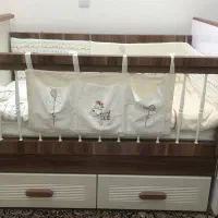 ست کامل روتختی تخت کودک( برند ماما اند پاپاس)|اسباب و اثاث بچه|شهریار, شهرک شاهد|دیوار