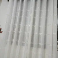 پرده اماده تمیز پانچی نصب نشده تا الان|پرده، رانر، رومیزی|لنگرود, |دیوار