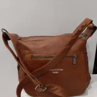 کیف دوشی زنانه چرم مصنوعی بند بلند