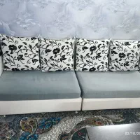 مبل 8 نفره کاملا سالم بدون پارگی و خرابی|مبلمان خانگی و میز عسلی|مشهد, شهرک مهرگان|دیوار