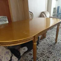 میز نهارخوری چوب گردو