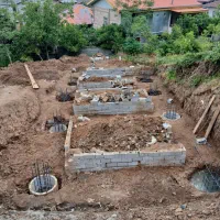 مقنی کندن پی ساختمان چاه کن فاضلاب چاهک شمع حفاری|خدمات پیشه و مهارت|رامسر, |دیوار