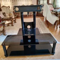 میز تلویزیون شیشه ای برند ماتریکس