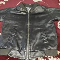 کت چرم پسرانه در حد نو