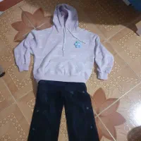 هودی با شلوار بگ دخترانه