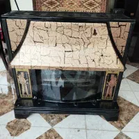 بخاری گازی طرح شومینه توان گاز