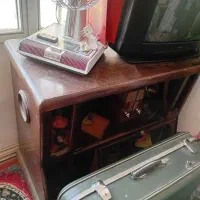 کمدلباسی چوبی ریلی اینه دار