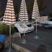 سایه بان سیار درحد نو  رنگ مختلف