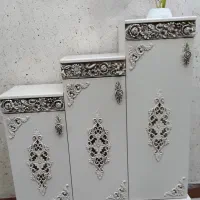 ست ویترین ، ساعت دیواری و جاکفشی|بوفه، ویترین، کنسول|خمام, |دیوار