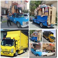حمل وجابجایی اثاث کشی منزل با کارگر ماشین