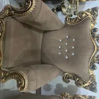 مبل هفت نفره نیمه راحتی استیل درحدنو واقعا تمیز