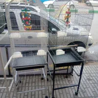 قفس بزرگ کوچک عروس هلندی قناری مینا فنج مرغ عشق|لوازم جانبی حیوانات|کرمانشاه, |دیوار