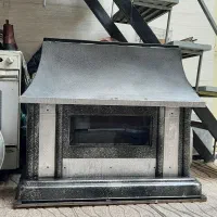 بخاری شومینه تمیز