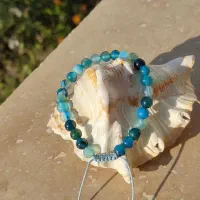 دستبند زنانه و دخترانه انواع سنگ های قیمتی|جواهرات|ساری, |دیوار