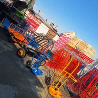 (چرخ دستی کپسول هوا برش)گاری چهار دو سه پله هوابرش