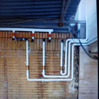 خورده کاری گاز جابجایی لوله جوشکاری گاز نرده