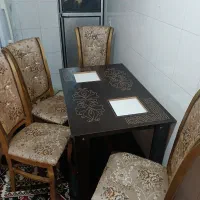 میزغذاخوری چوبی چهارنفره