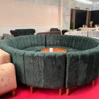 مبل دایره و نیم دایره مخصوص دور همی آفر ویژه|مبلمان خانگی و میز عسلی|خمینیشهر, |دیوار