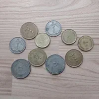 ۱۰ عدد سکه قدیمی عتیقه|کلکسیون سکه، تمبر، اسکناس|تهران, تهرانسر شرقی|دیوار
