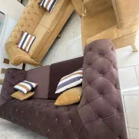 مبل چستر ۸ نفره با پارچه جاسمین خارجی|مبلمان خانگی و میز عسلی|شیراز, قدوسی شرقی|دیوار