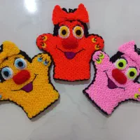 لیف بافتنی عروسکی و فانتزی(تک و عمده)|لوازم حمام|مشهد, حضرت حجت|دیوار