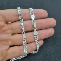 ست زنجیر و دستبند نقره مردانه ایتالیا کارتیه دوبل|جواهرات|تهران, گیشا|دیوار