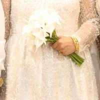 لباس عروس کار دست