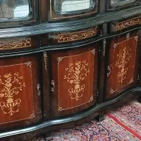بوفه ویترین معرق چوبی|بوفه، ویترین، کنسول|تهران, تهران‌نو|دیوار