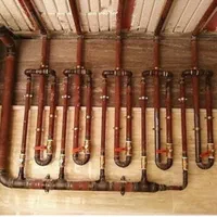 لوله کشی گاز ((با نصب کنتور گاز))