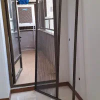 درب وپنجره دوجداره. توری پلیسه و آلمینیوم|خدمات پیشه و مهارت|کرج, باغستان|دیوار