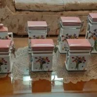 جای ادویه جات ۱۲ تکه چینی