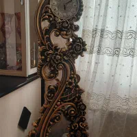 میزعسلی،ساعت،بوفه