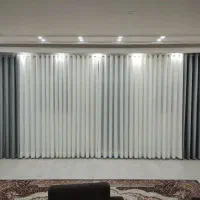 فروش ویژه کاغذ دیواری و پرده با شرایط (اقساط )|پرده، رانر، رومیزی|جیرفت, |دیوار