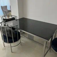 میز غذاخوری مدل شاه نشین ۴ نفره|میز و صندلی غذاخوری|سهند, |دیوار