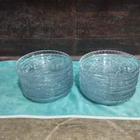 پیش دستی کریستال خورشیدی|ظروف سرو و پذیرایی|رشت, منظریه|دیوار