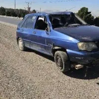 پراید۱۱۱ تصادفی چپی کرده