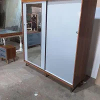 کمد ریلی عرض ۱۵۰ آینه پازل /رایگان /پخش چوب|جاکفشی، کمد، دراور|ارومیه, |دیوار