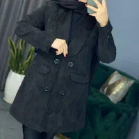 مانتو مخمل کبریتی