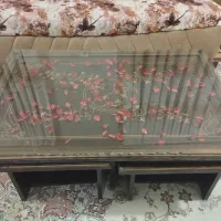 مبل هفت نفره با میز جلومبلی|مبلمان خانگی و میز عسلی|کاشان, طالقانی|دیوار