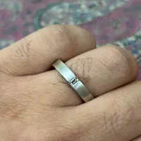 انگشتر نقره الماس کات باگت|جواهرات|تهران, مهران (سیدخندان)|دیوار
