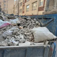 حمل نخاله وخاک در کل تهران شهرری نواب بعثت پیروزی