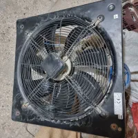 هواکش فلزی تکفاز صنعتی دمنده بی صدا کم کار