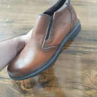 نیم بوت چرم مردانه|کیف، کفش، کمربند|رشت, چله خانه|دیوار